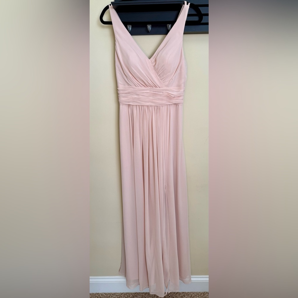 Elegant Pink Evening Gown